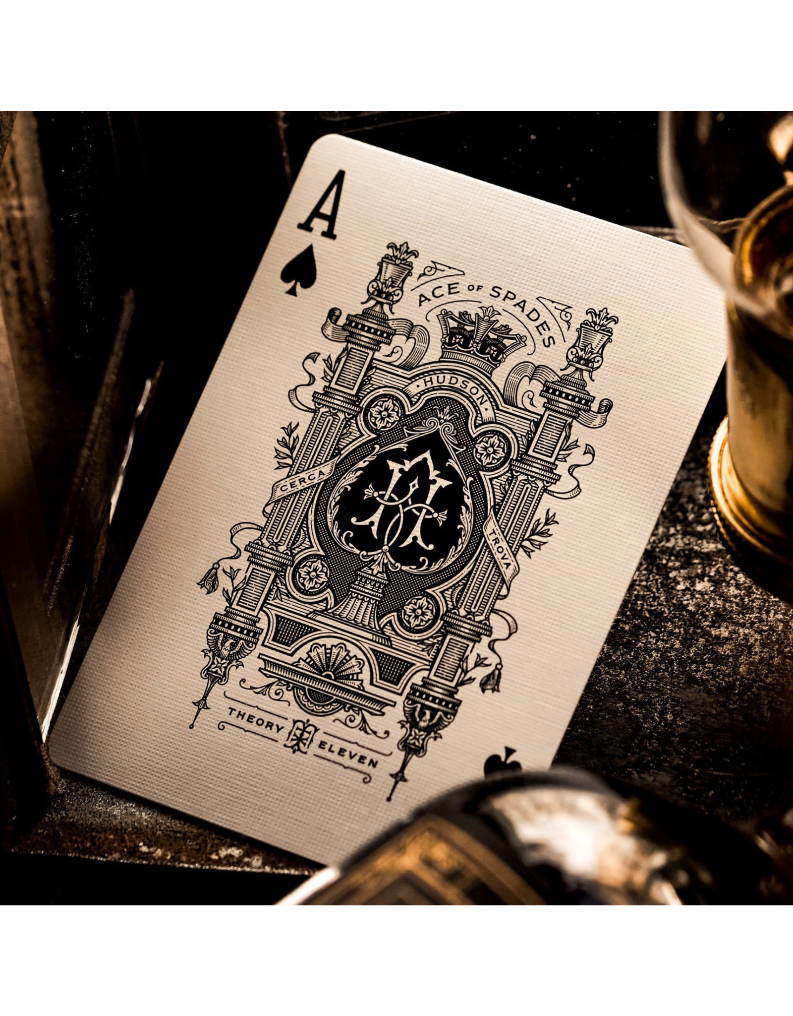 Theory 11 Black Hudson Playing Cards
