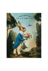 Cartolina Happy Birthday From Your Biggest Fan! A2 Notecard