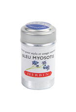 J. Herbin Bleu Myostis 6 Cartridges Tin Blue Ink