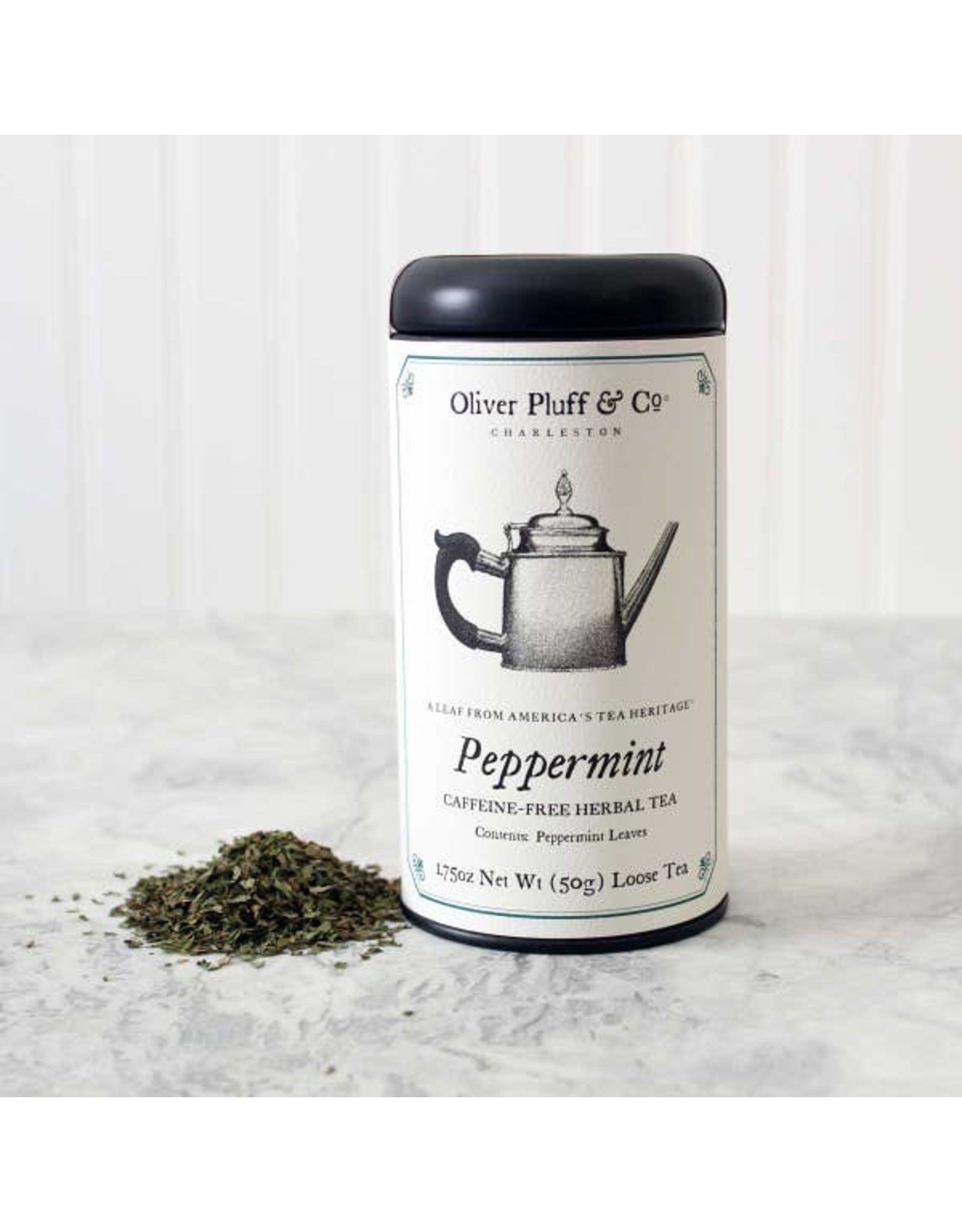 Oliver Pluff & Co. Loose Peppermint Tea in Tin