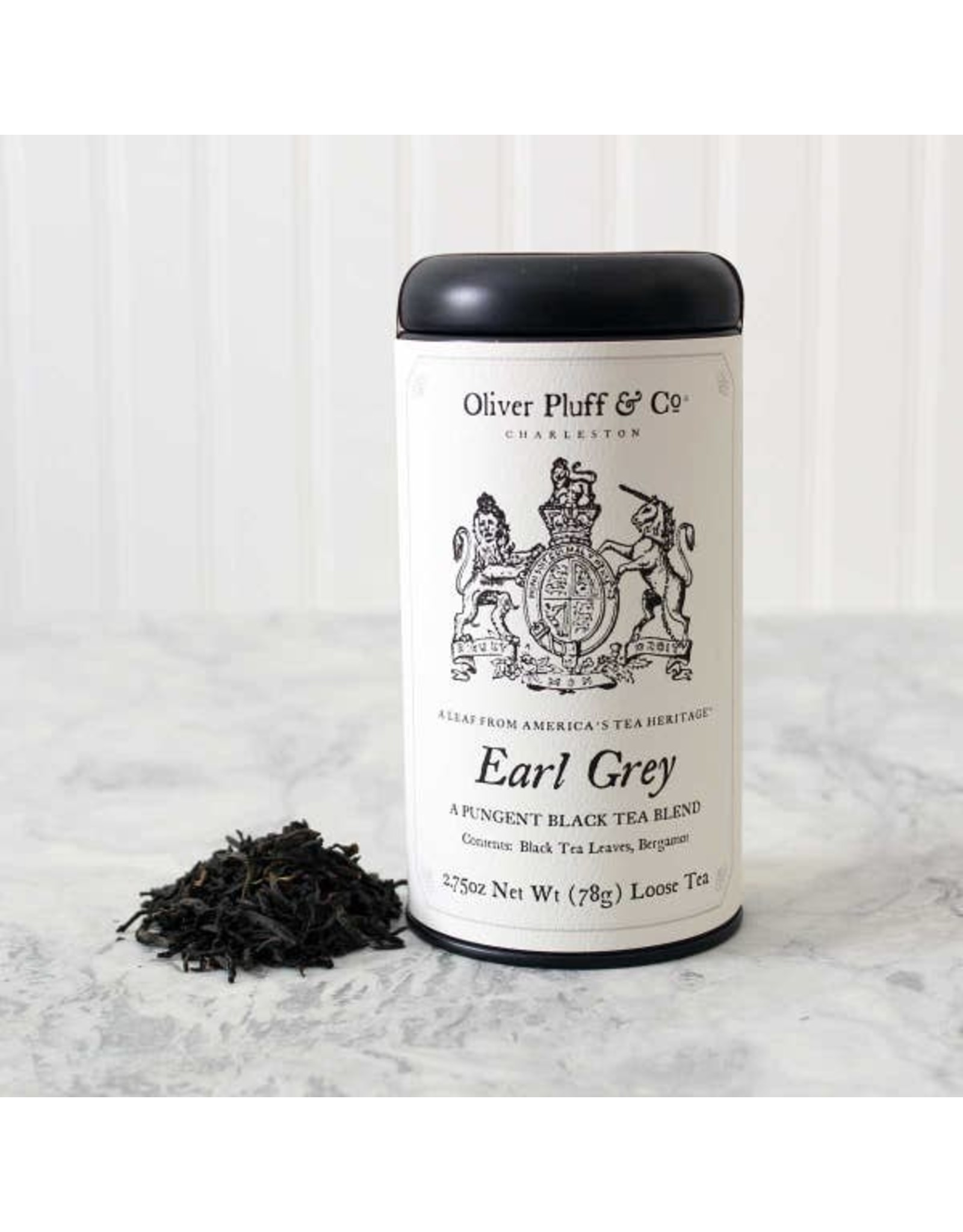 Oliver Pluff & Co. Loose Earl Grey Tea in Tin