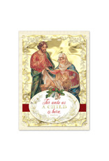 Punch Studio Holy Family Christmas A7 Box of 12 Notecards