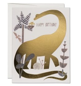 Red Cap Cards Dinosaur Birthday A2 Notecard