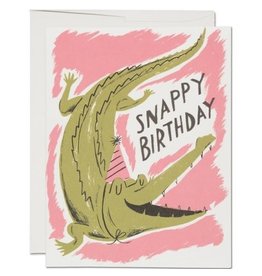 Red Cap Cards Snappy Birthday A2 Notecard