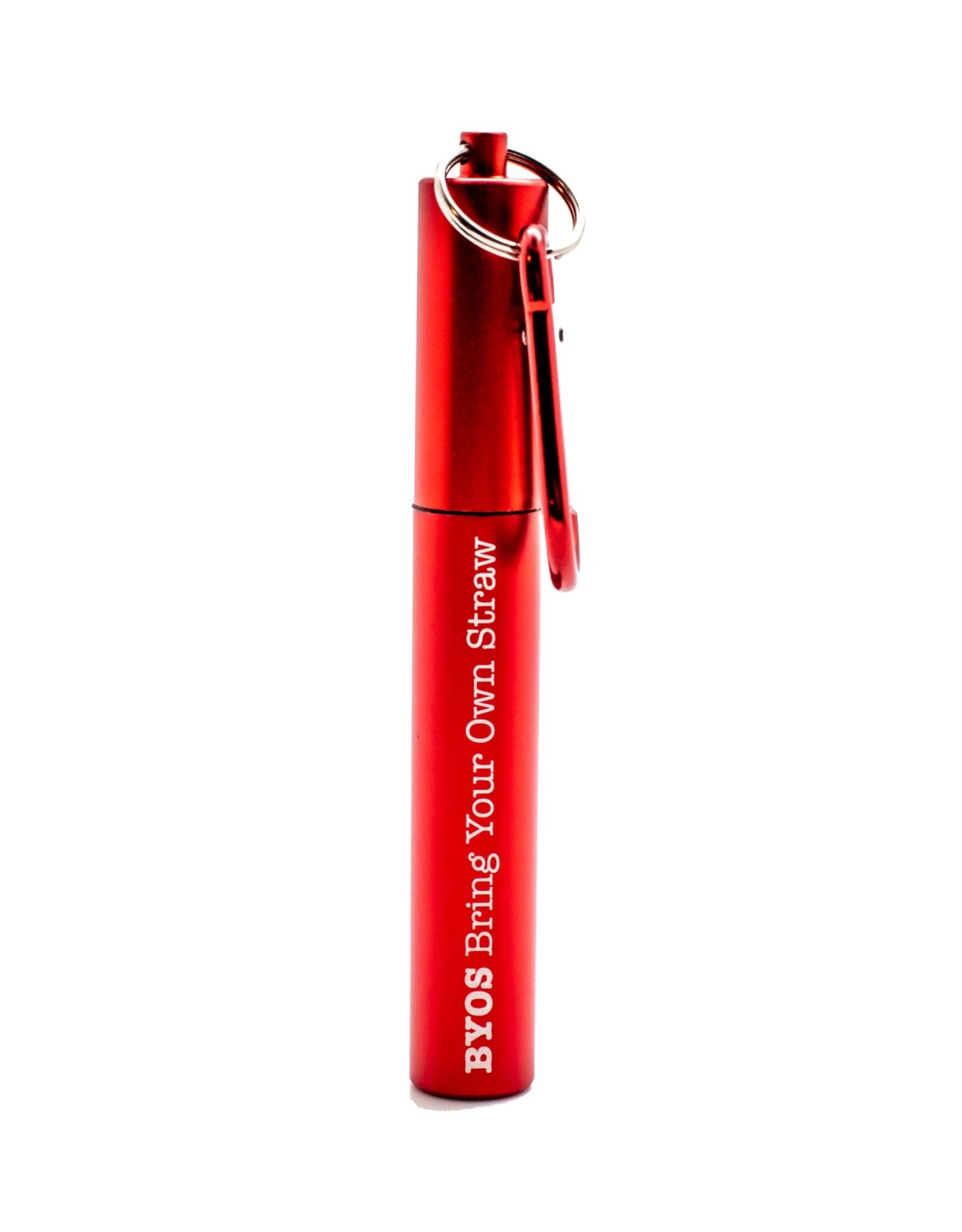 Shell Creek Sellers Red Telescoping Reusable Straw
