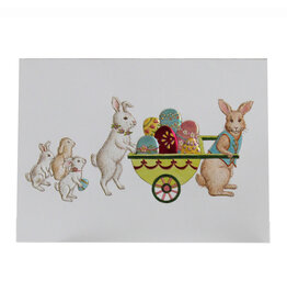 Paula Skene Designs Message Inside  Easter Egg Cart A6 Notecard