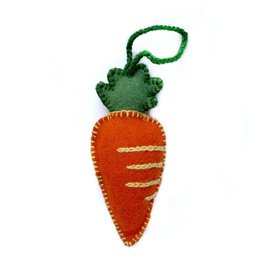 Ornaments 4 Orphans Orange Carrot Easter Ornament