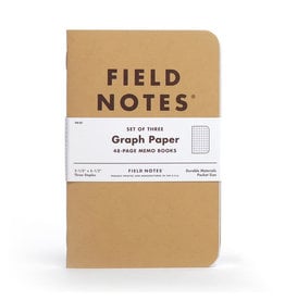 Field Notes Brand Graph Original Pack of 3