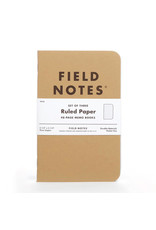 Field Notes Brand Ruled Original Pack of 3