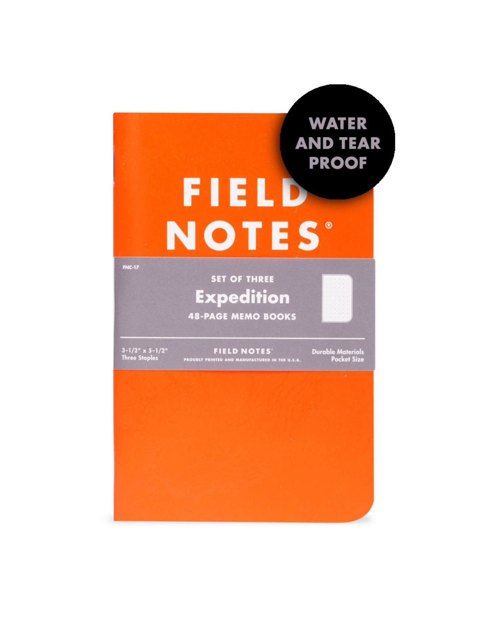 Field Notes Brand Expedition Memo Book 3-Pack