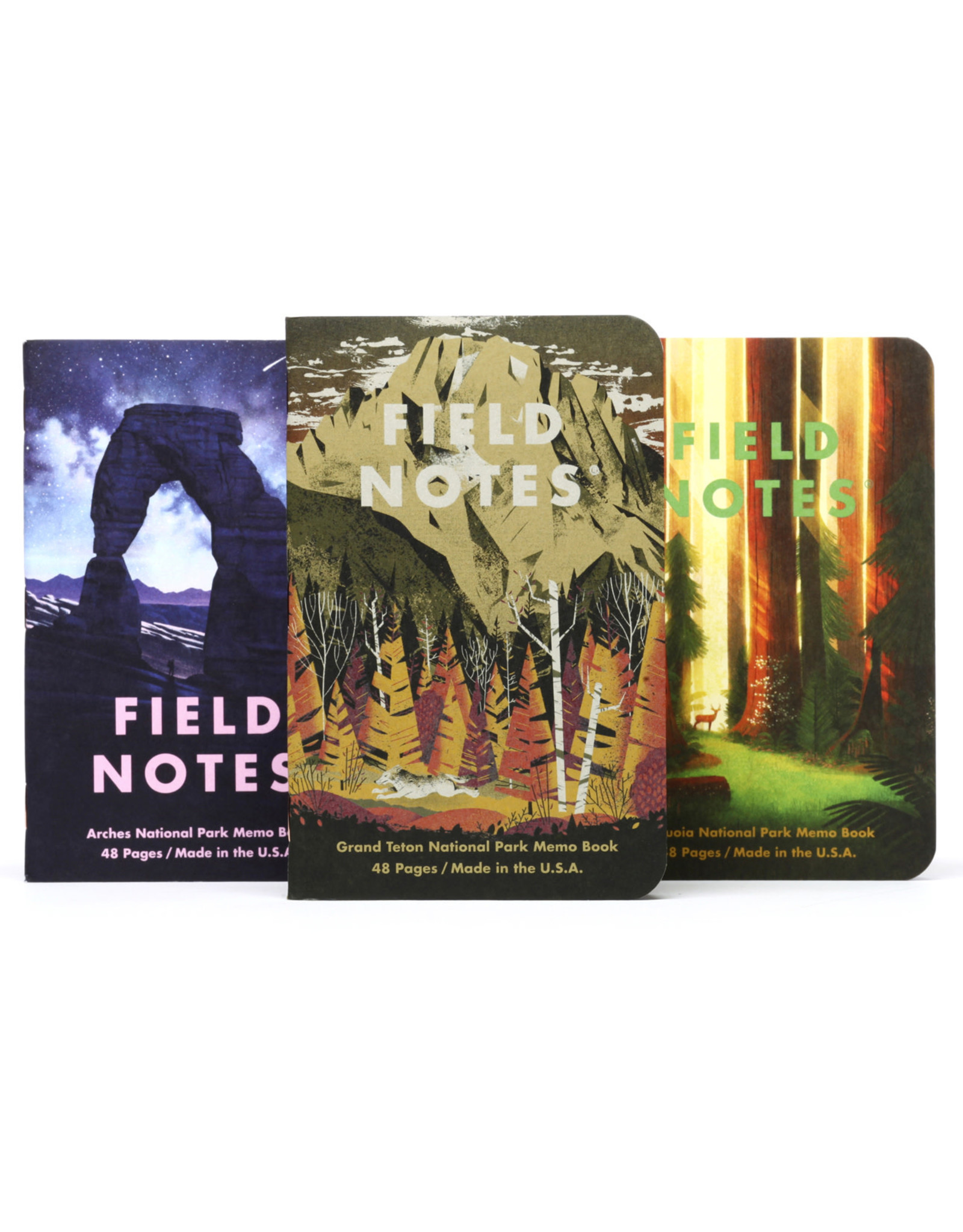 Field Notes Brand National Parks Series D 3-Pack