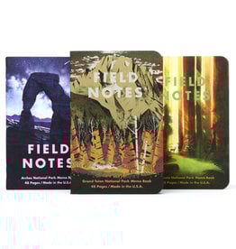Field Notes Brand National Parks Series D 3-Pack