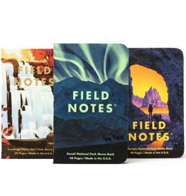 Field Notes Brand National Parks Series E 3-Pack