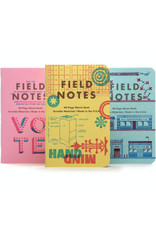 Field Notes Brand United States of Letterpress C Memo Book 3-Pack