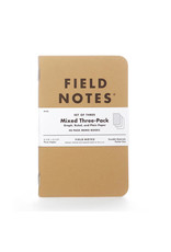 Field Notes Brand Mixed Original Pack of 3