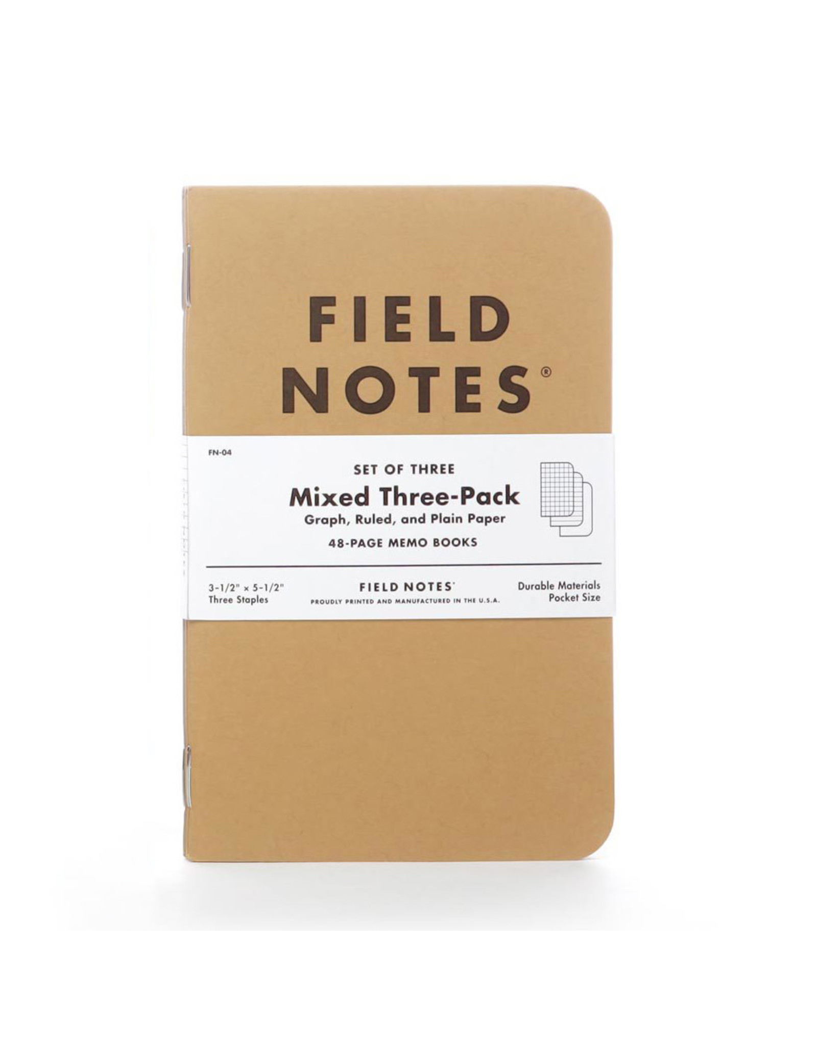 Field Notes Brand Mixed Original Pack of 3