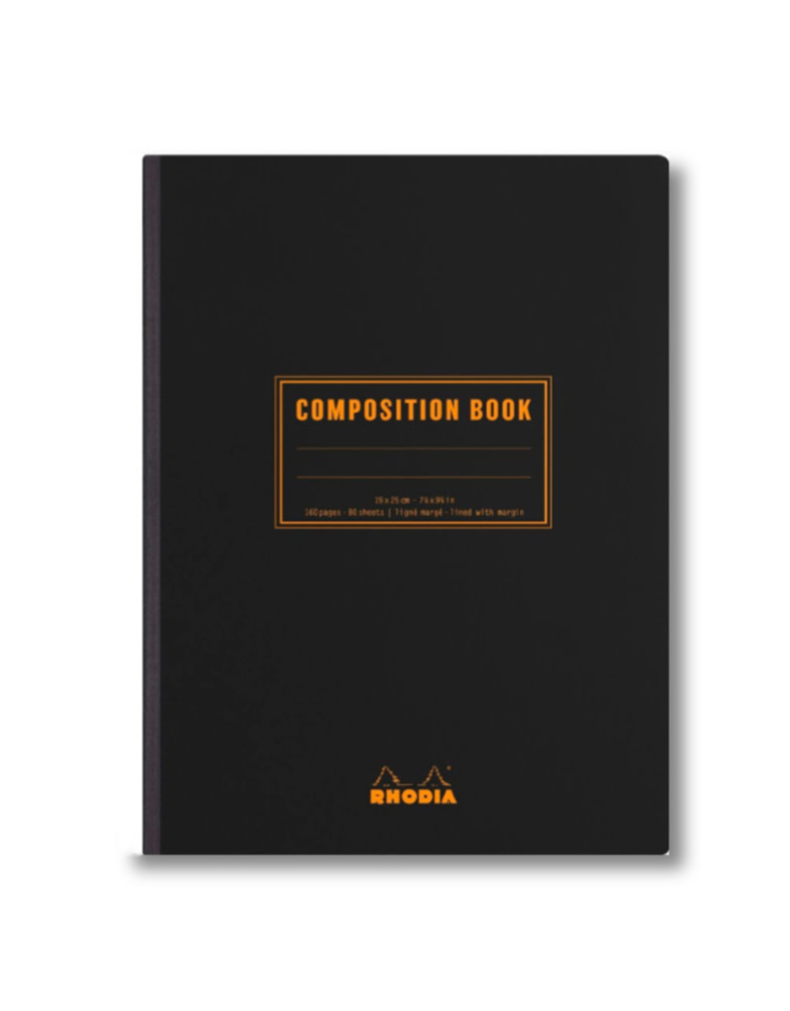 Rhodia Black Composition Book Lined