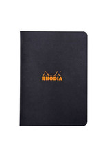 Rhodia Black Lined Classic Notebook 6 x 8.25