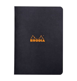 Rhodia Black Lined Classic Notebook 6 x 8.25