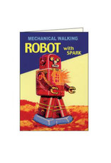 Rossi Vintage Robot Notecards Assorted Box of 12
