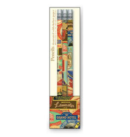 Rossi Pencils 'Hotel Luggage Labels' 3-Pack