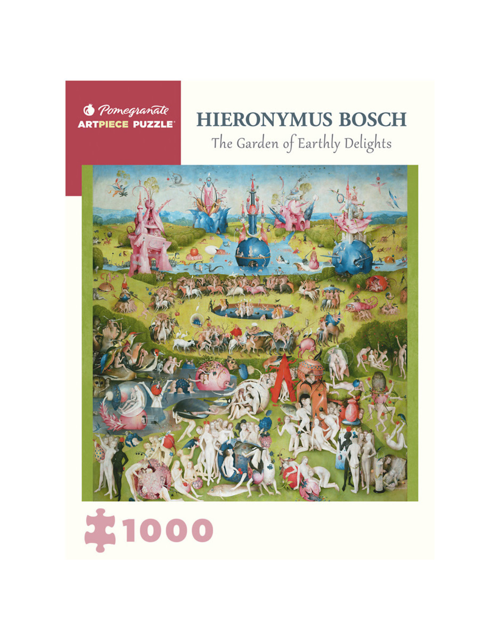 Pomegranate Hieronymus Bosch: The Garden of Earthly Delights 1000-Piece Jigsaw Puzzle