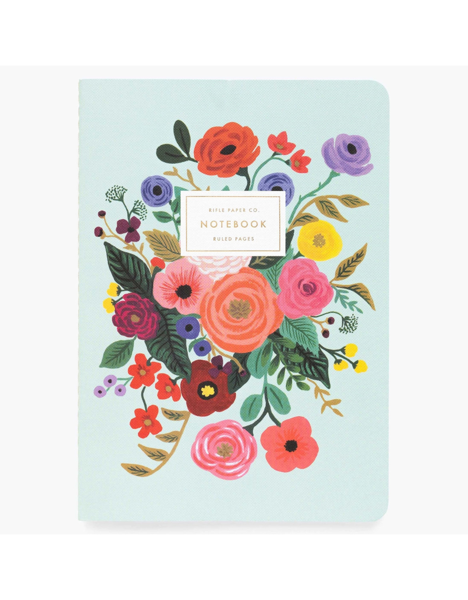 Rifle Paper Co. Garden Party Stitched Notebooks Set of 3