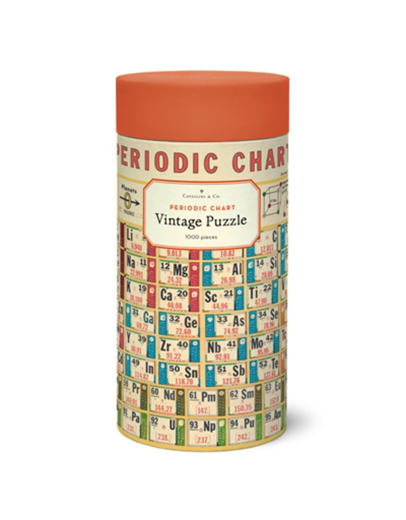 Cavallini Papers & Co. Cavallini Puzzle Periodic Chart 1,000 Pcs
