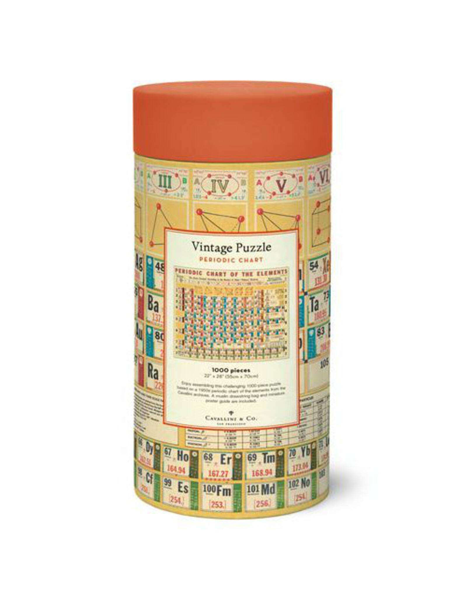 Cavallini Papers & Co. Cavallini Puzzle Periodic Chart 1,000 Pcs