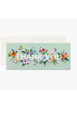 Rifle Paper Co. Cut Paper Thank You No.10 Notecard