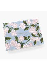 Rifle Paper Co. Hydrangea Thank You Box Set of 8 Notecards