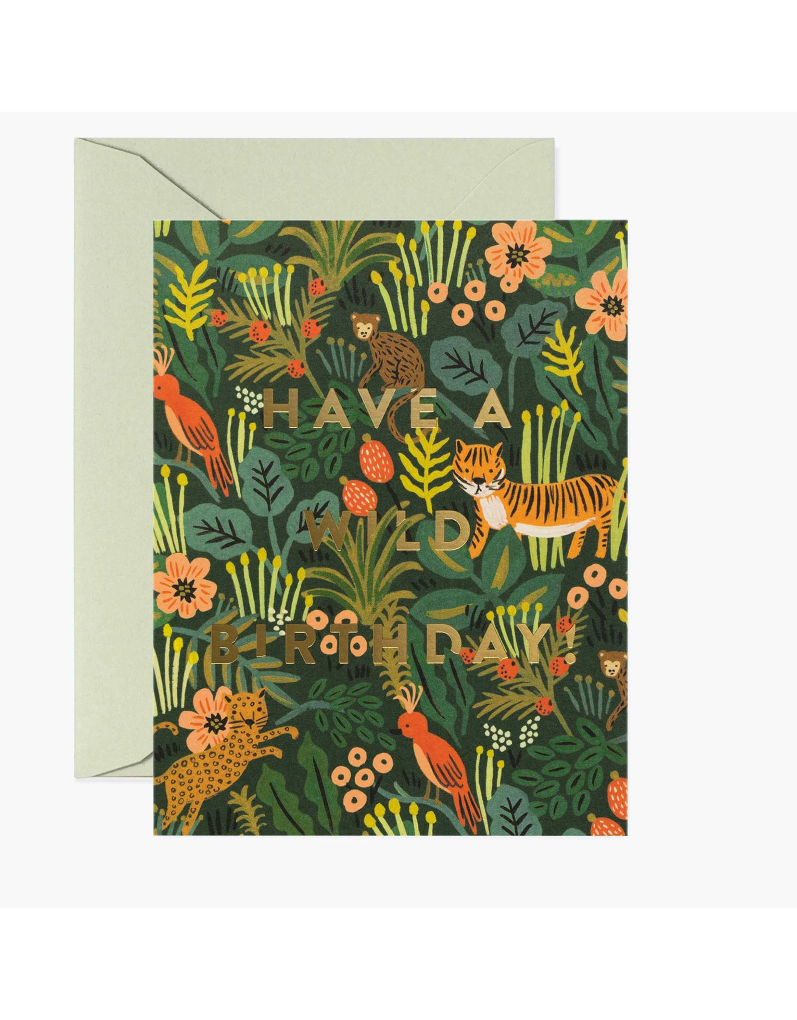 Rifle Paper Co. Wild Birthday A2 Notecard
