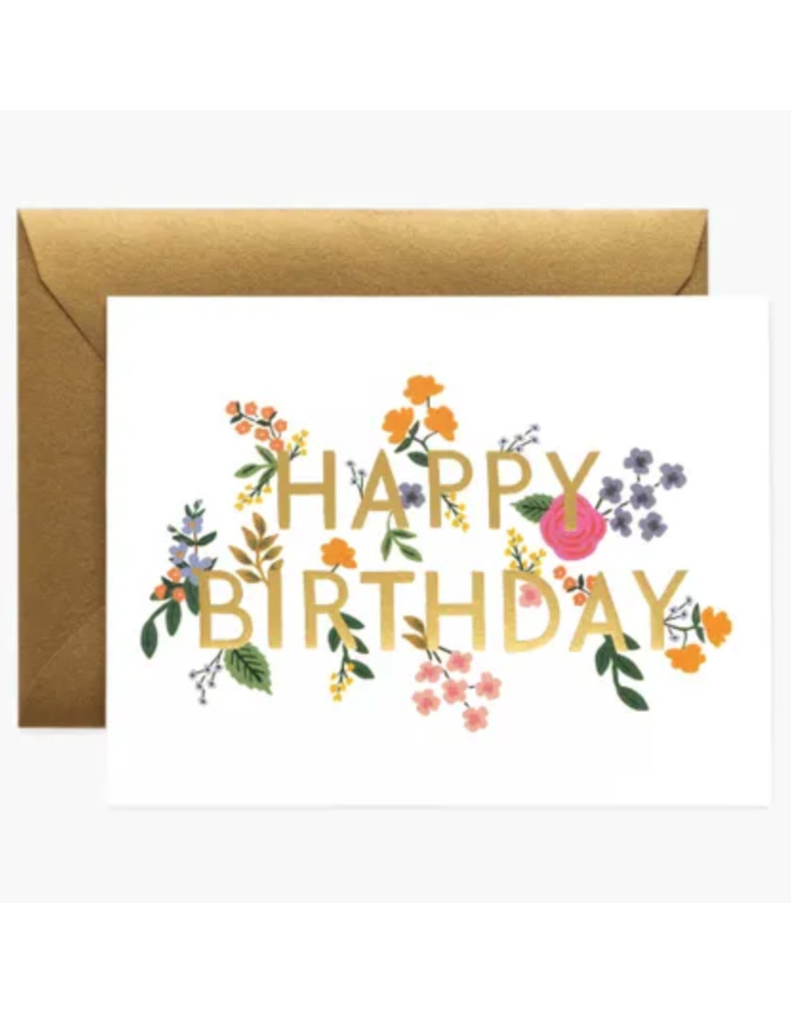 Rifle Paper Co. Wildwood Birthday A2 Notecard