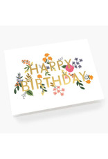 Rifle Paper Co. Wildwood Birthday A2 Notecard