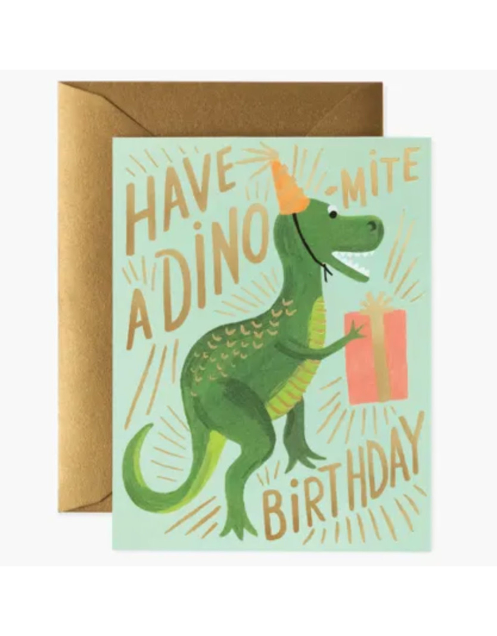 Rifle Paper Co. Dino-Mite Birthday A2 Notecard