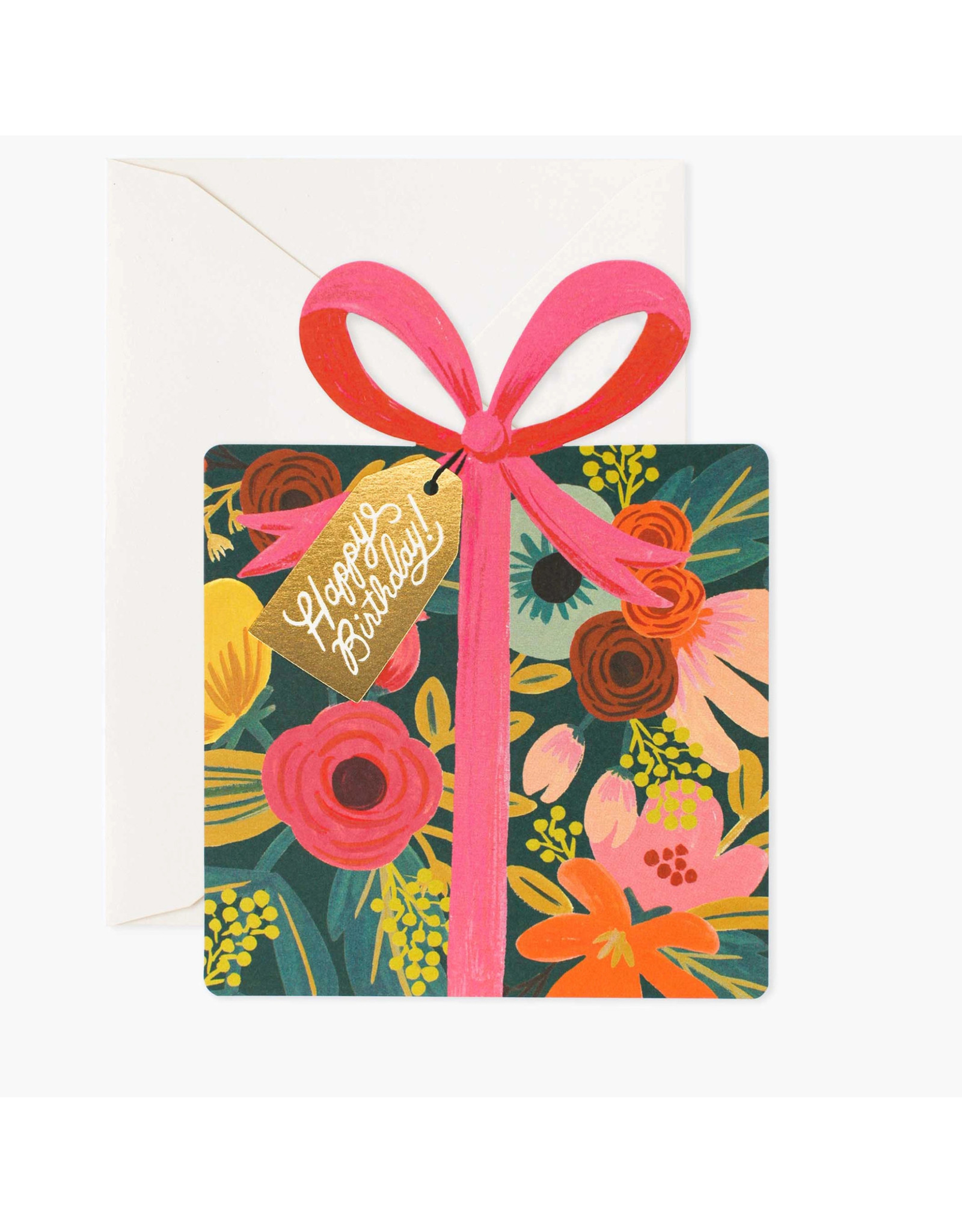 Rifle Paper Co. Birthday Present Flat Die-Cut A2 Notecard
