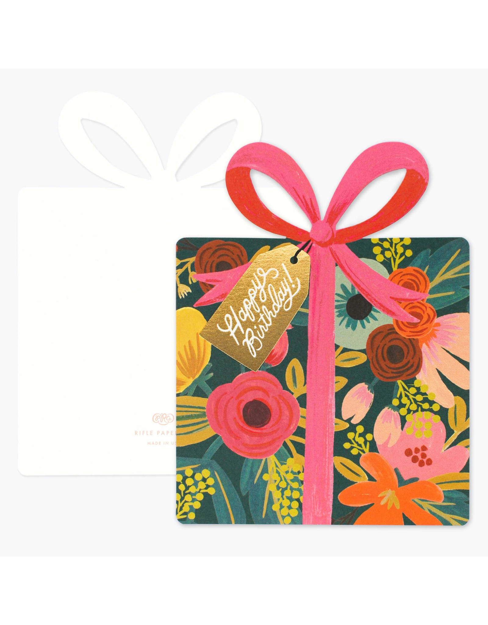 Rifle Paper Co. Birthday Present Flat Die-Cut A2 Notecard