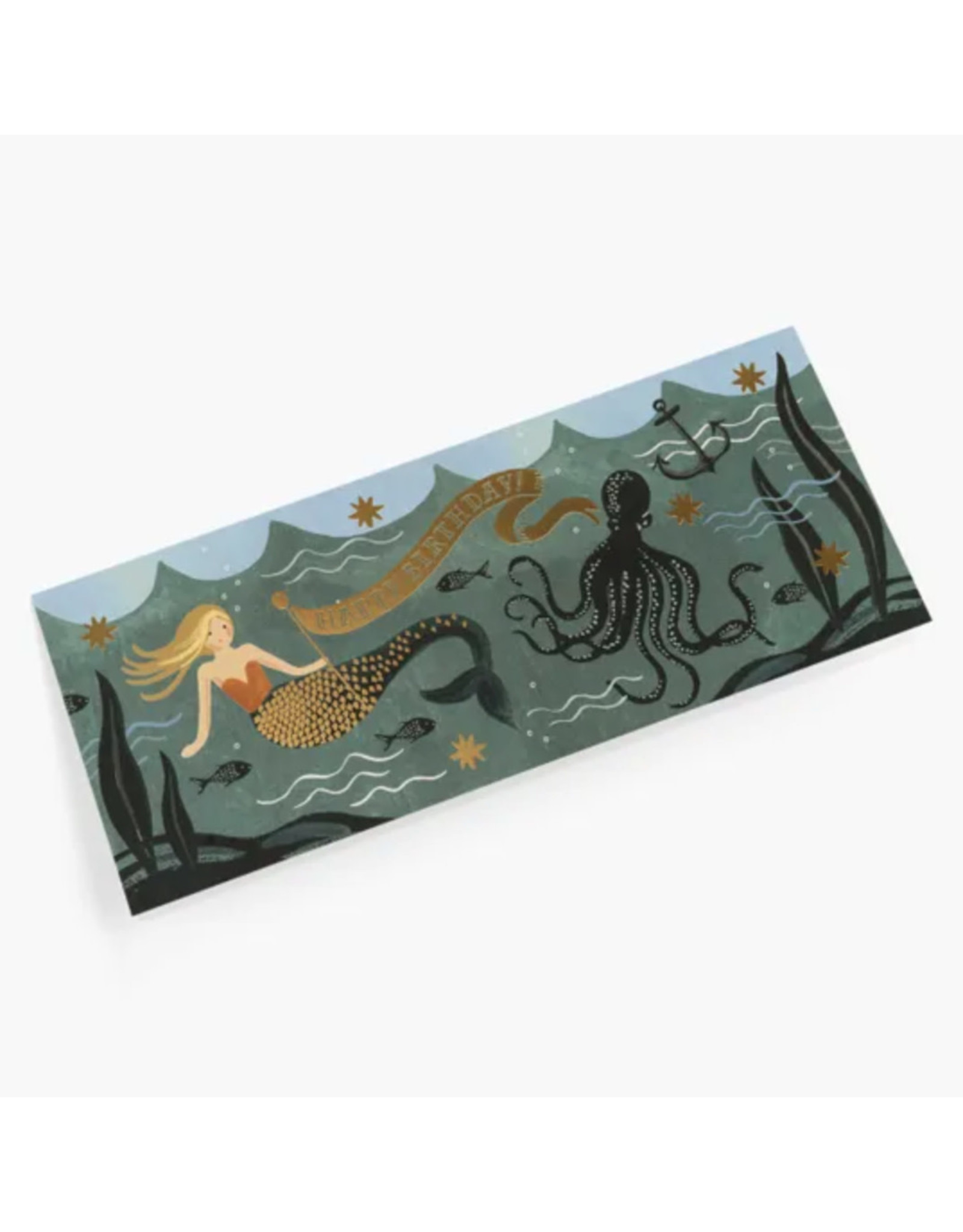 Rifle Paper Co. Under the Sea Birthday No.10 Notecard