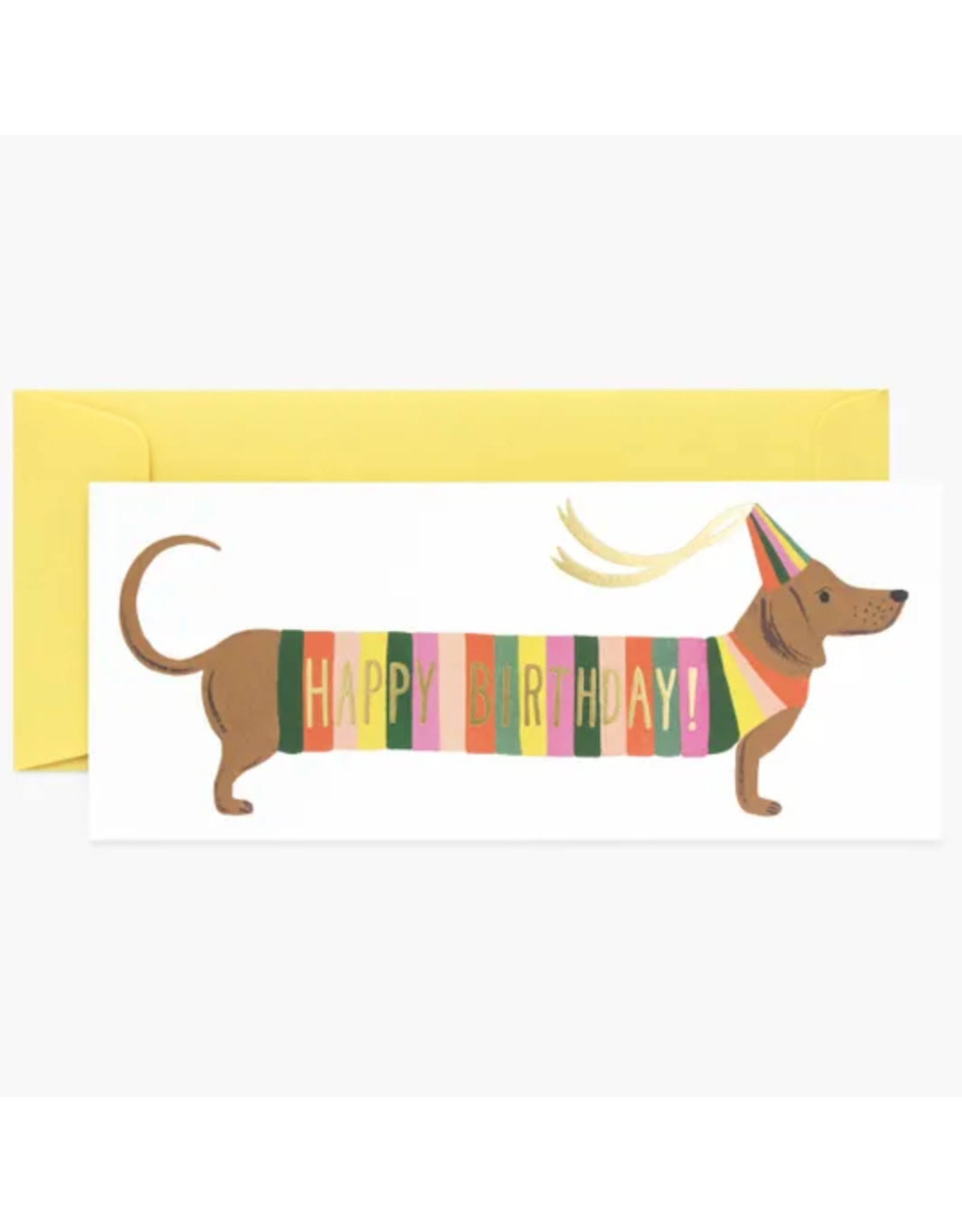 Rifle Paper Co. Hot Dog Birthday No.10 Notecard