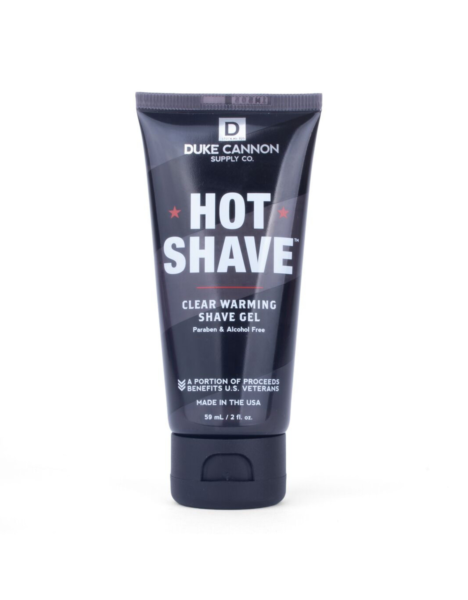 Duke Cannon Supply Co. Hot Shave Clear Warming Shave Gel - Travel Size