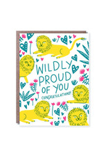 Hello!Lucky Wildly Proud A2 Notecard