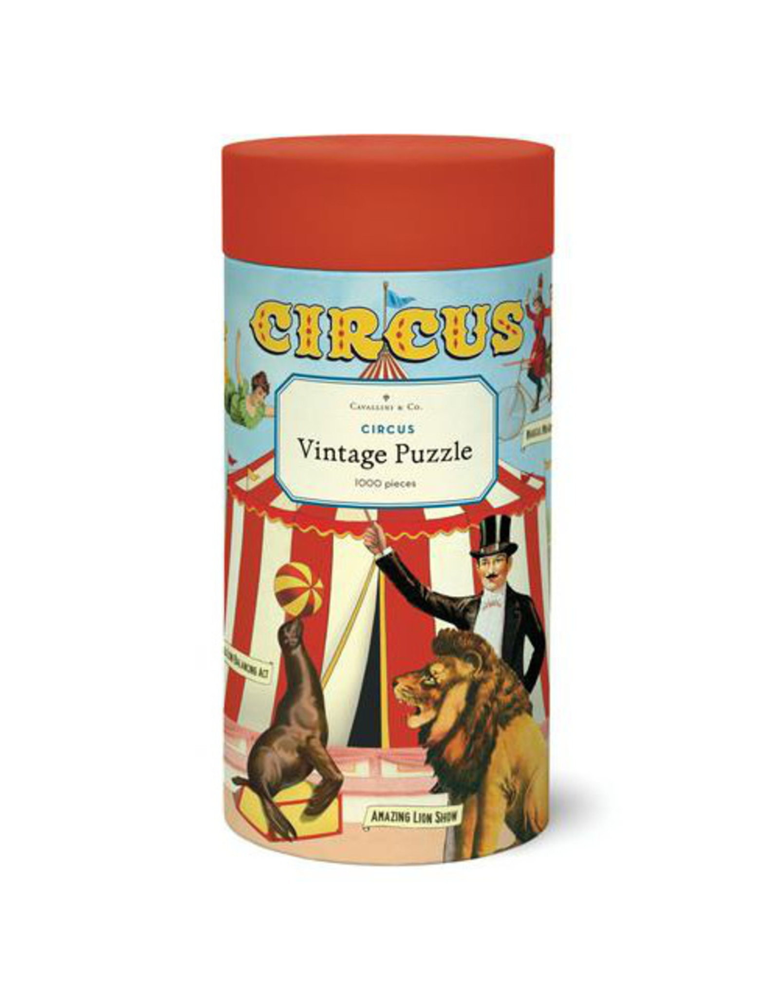 Cavallini Papers & Co. Cavallini Puzzle Circus 1,000 Pcs