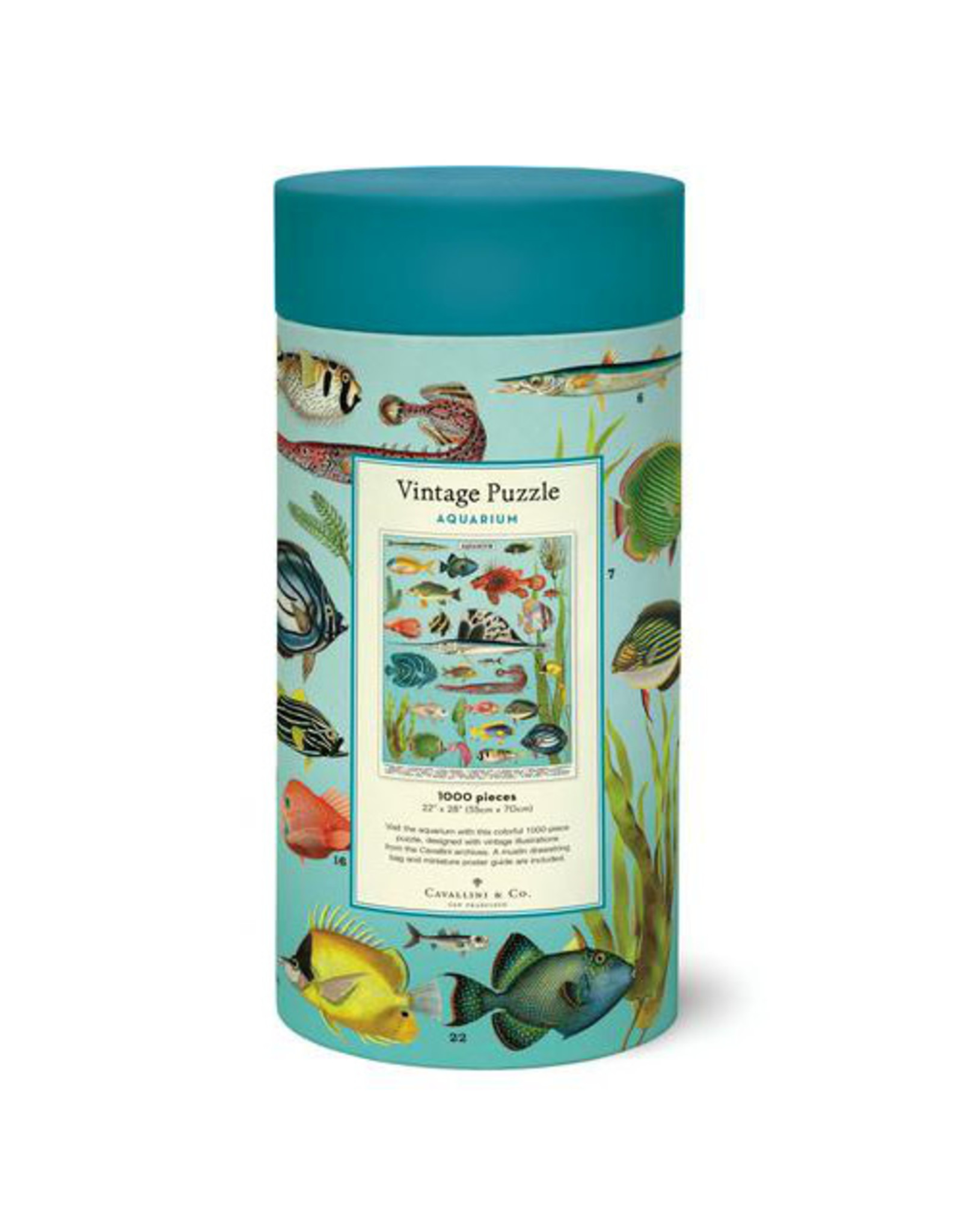 Cavallini Papers & Co. Cavallini Puzzle Aquarium 1,000 Pcs