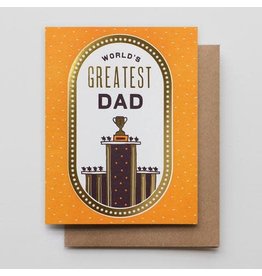 Hammerpress World's Greatest Dad A2 Notecard