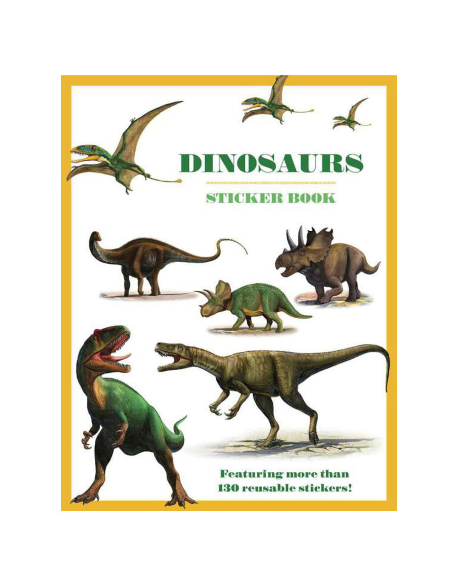 Pomegranate Dinosaurs Sticker Book