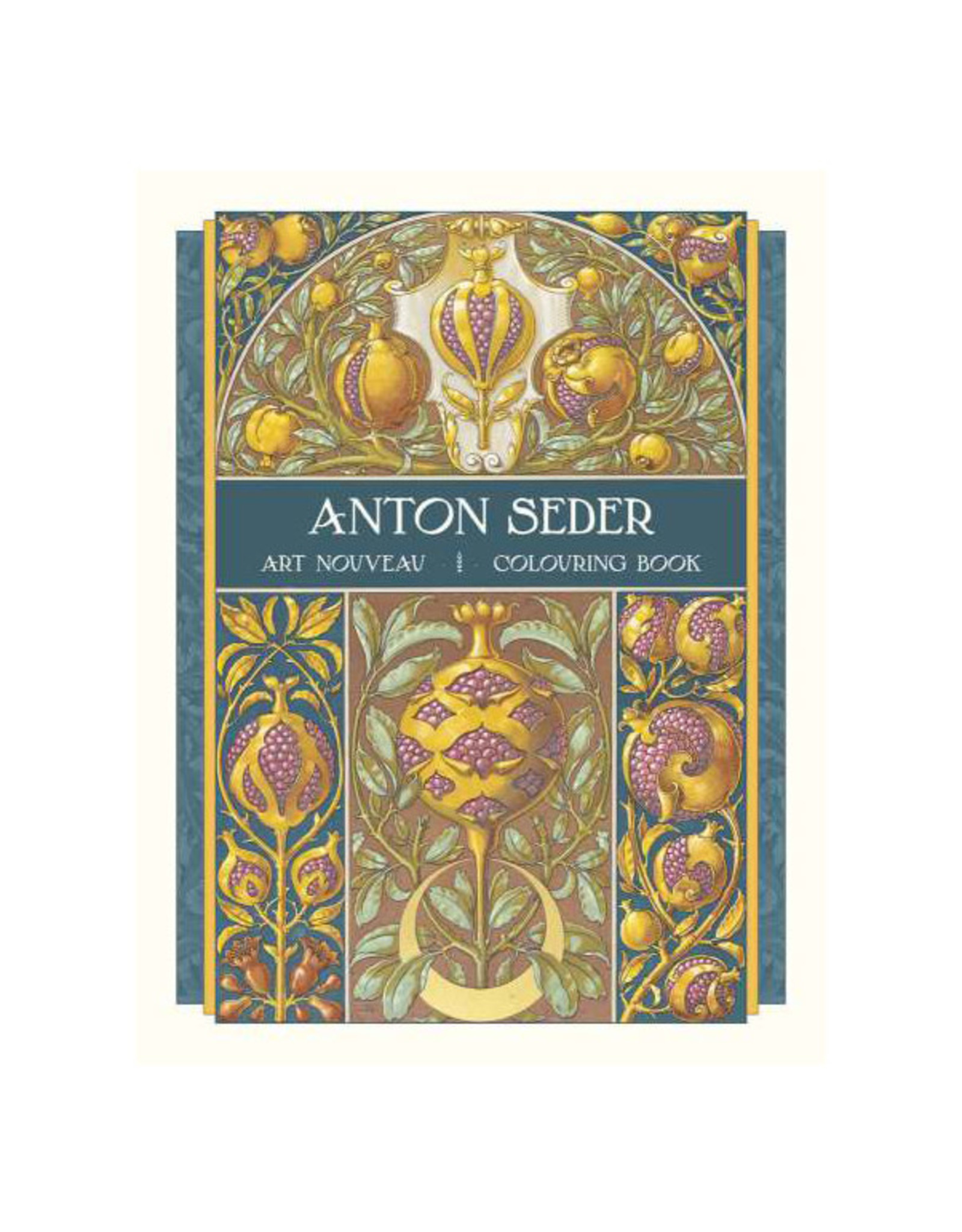 Pomegranate Anton Seder: Art Nouveau Coloring Book
