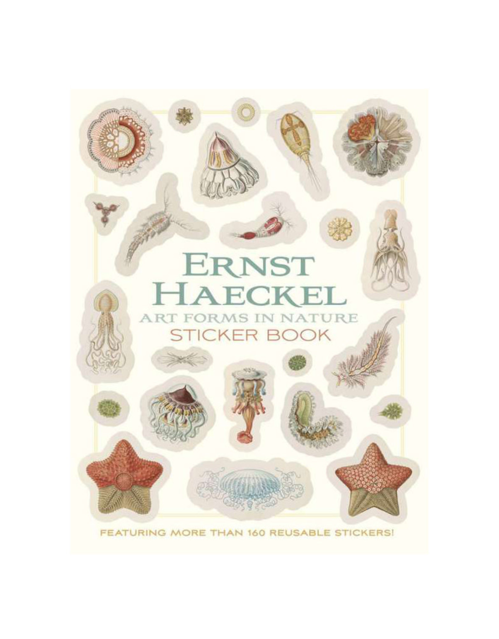 Pomegranate Ernst Haeckel: Art Forms in Nature Sticker Book