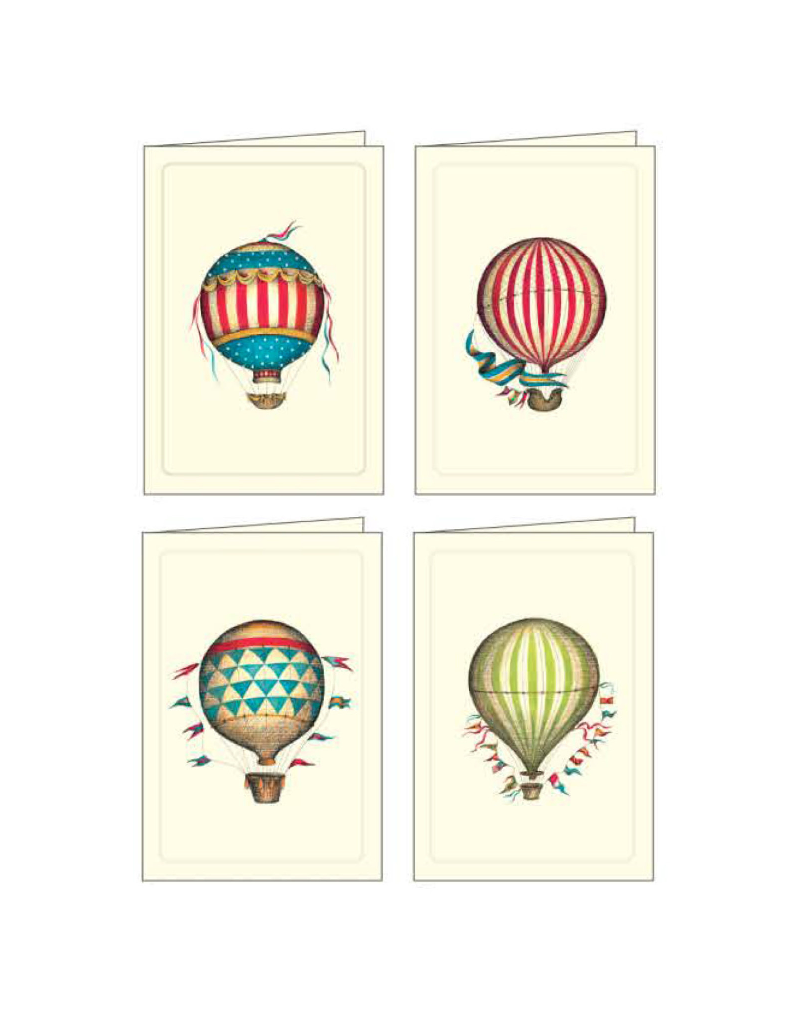 Rossi Balloons Cards Assorted Box of 12