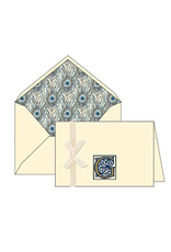 Rossi G Initial Cards Box of 10 with Lined Envelopes