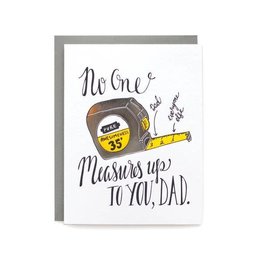 Wild Ink Press Measure Up Dad | Father's Day Notecard A2